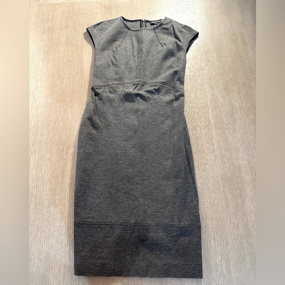 Banana Republic Gray Midi Dress